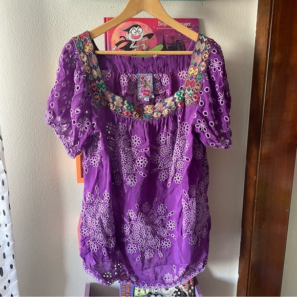 Johnny Was HAPPY SIA BLOUSE - Picture 1 of 7
